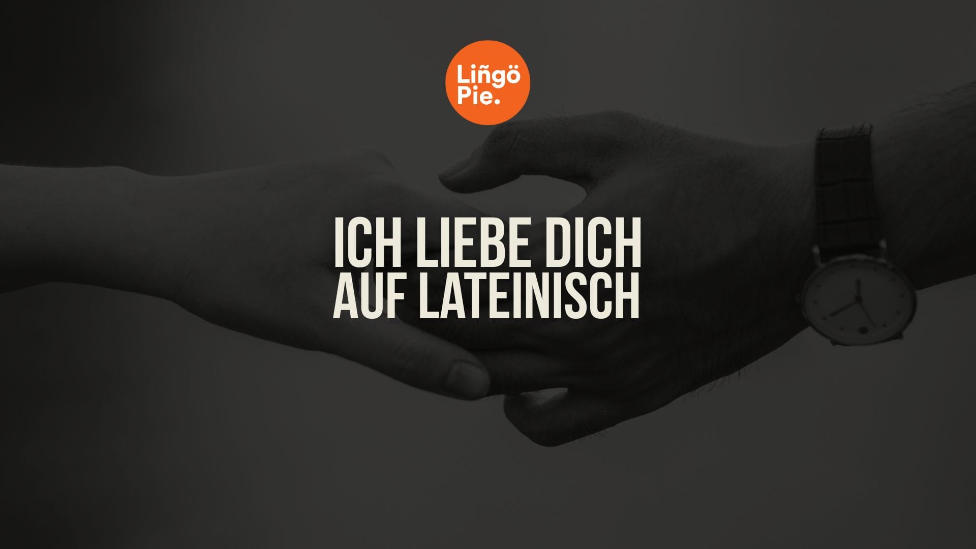 Lateinische Liebessätze: Wie man "Ich liebe dich" auf Latein sagt?