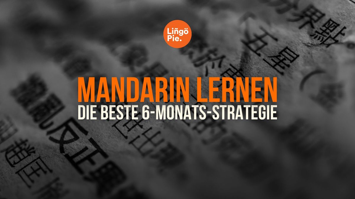 Mandarin lernen