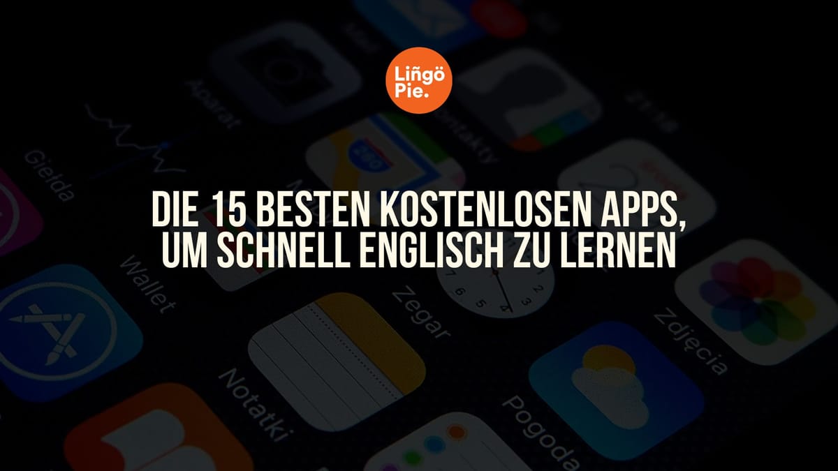 Apps zum Englischlernen