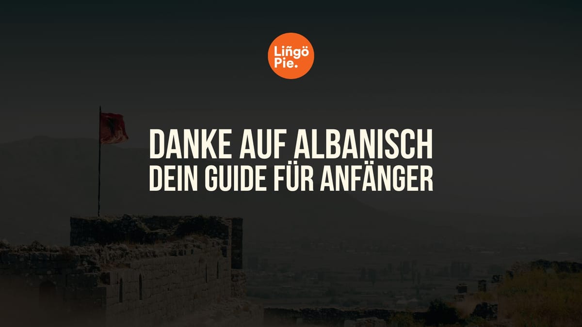 Danke auf Albanisch