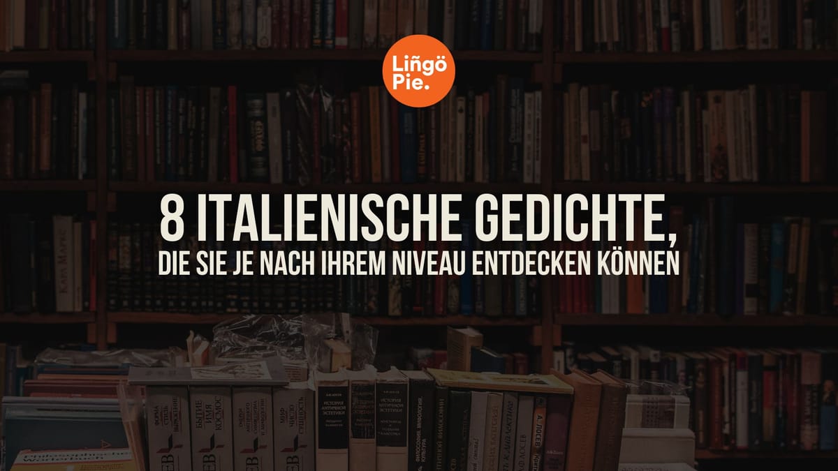 Gedichte auf Italienisch