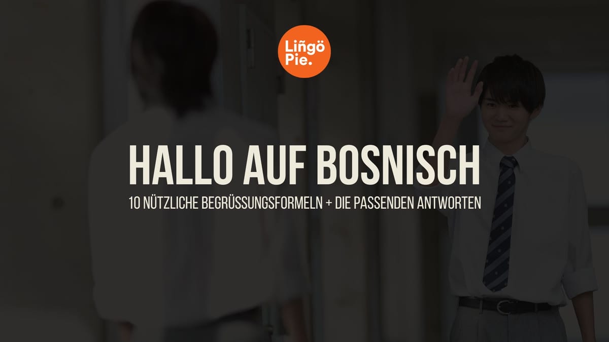 Hallo auf Bosnisch