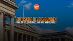 britische Beleidigungen