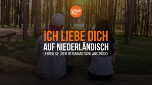 Ich liebe dich auf Niederländisch: 10+ einfache Ausdrücke