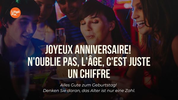 Alles Gute zum Geburtstag auf Französisch